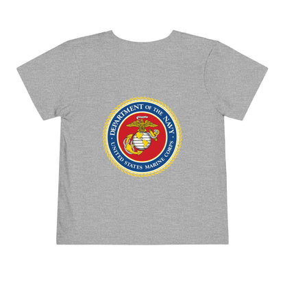 US Marine Corps Toddler Unisex Short Sleeve Crewneck Tee