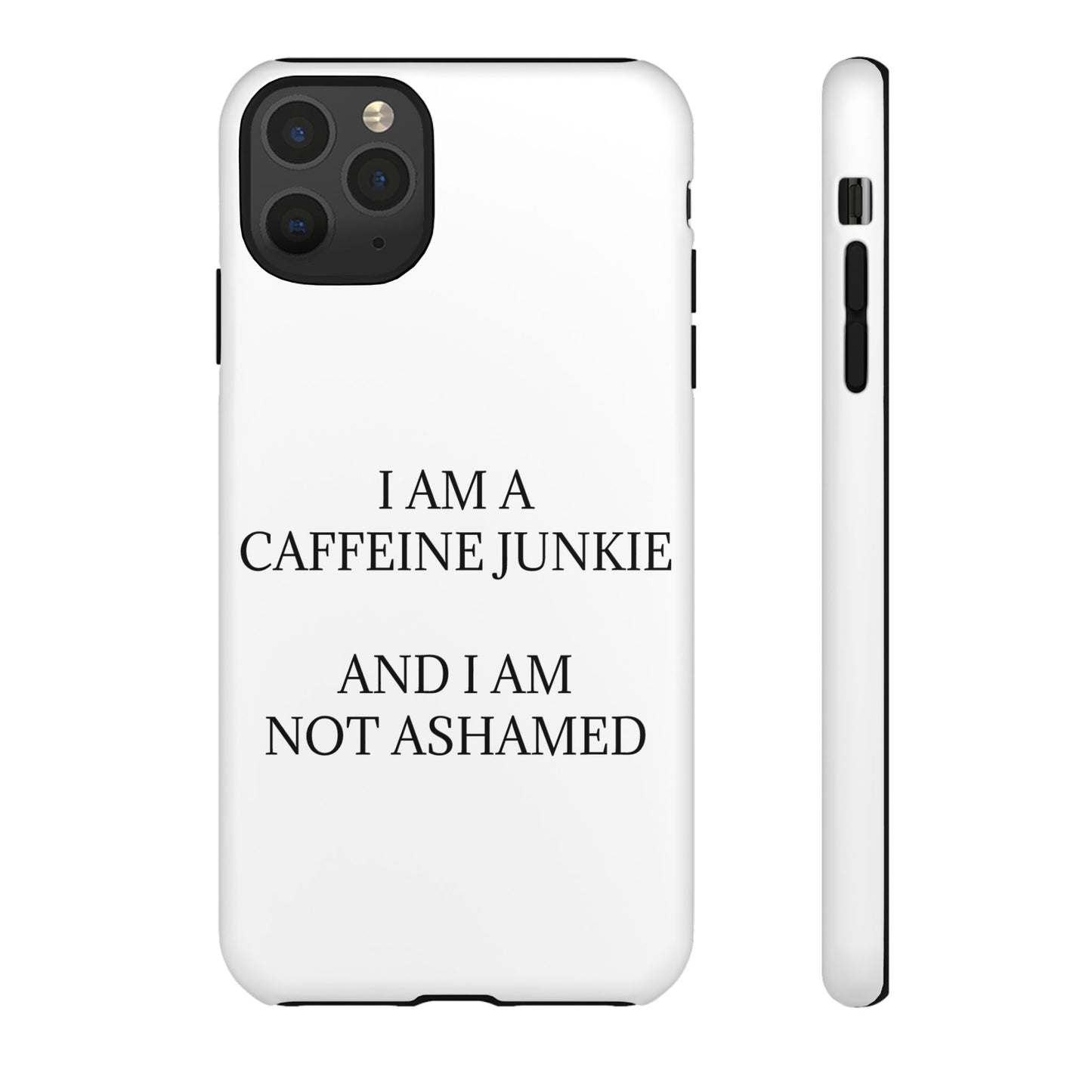 Caffeine Junkie iPhone Case