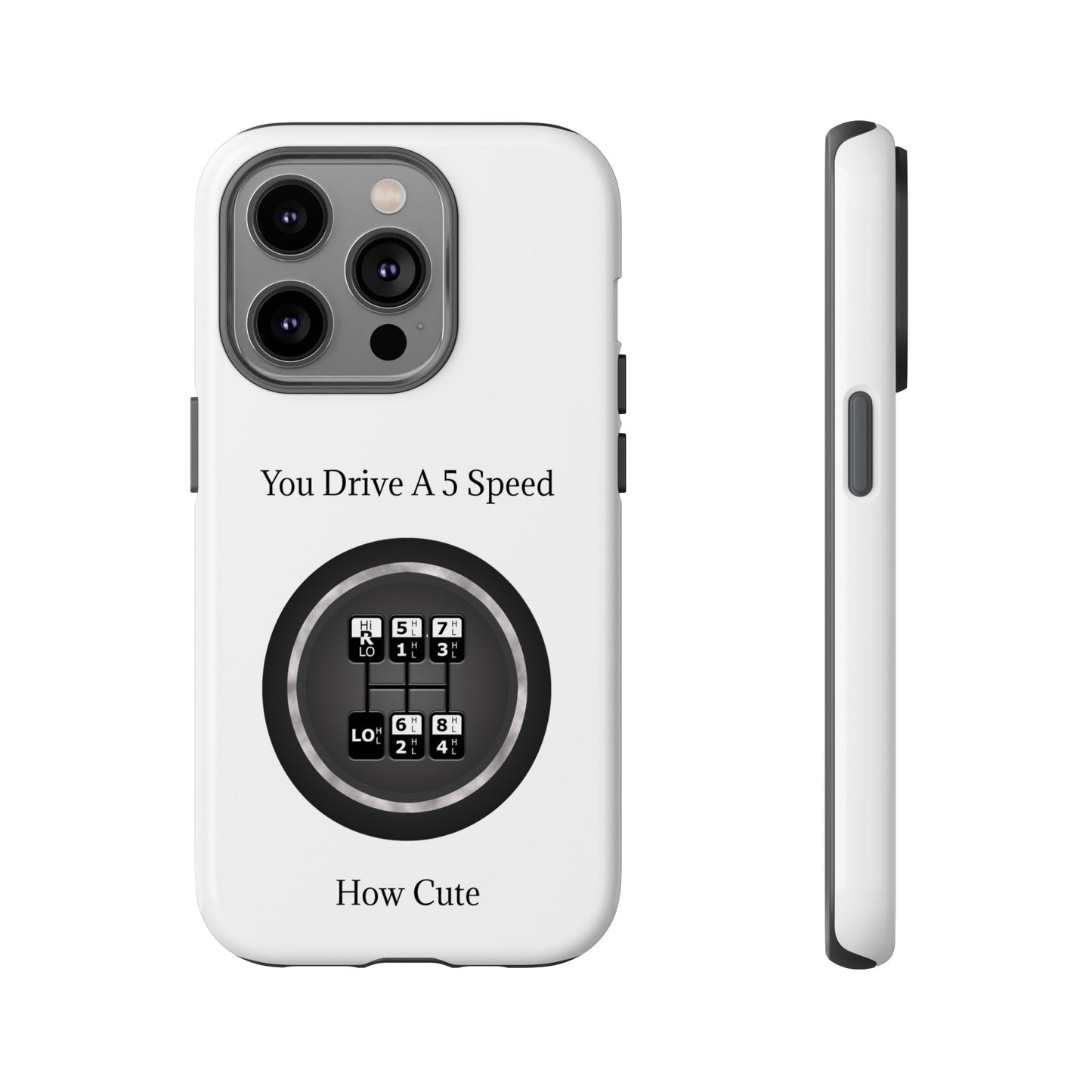 5 Speed How Cute iPhone Case