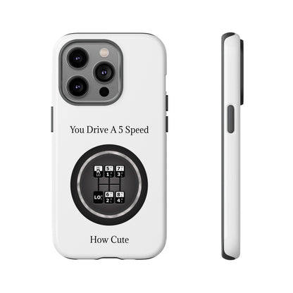 5 Speed How Cute iPhone Case