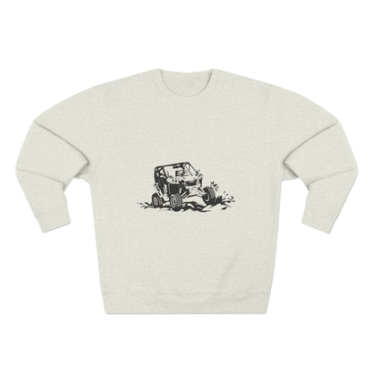 Slingin' Mud Side By Side Unisex Crewneck Sweatshirt