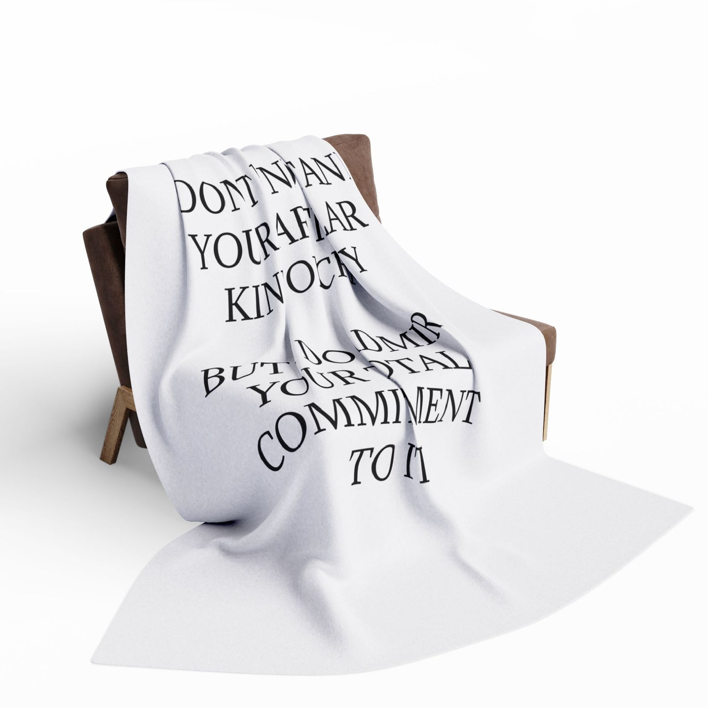 Kind Of Crazy Arctic Fleece Blanket