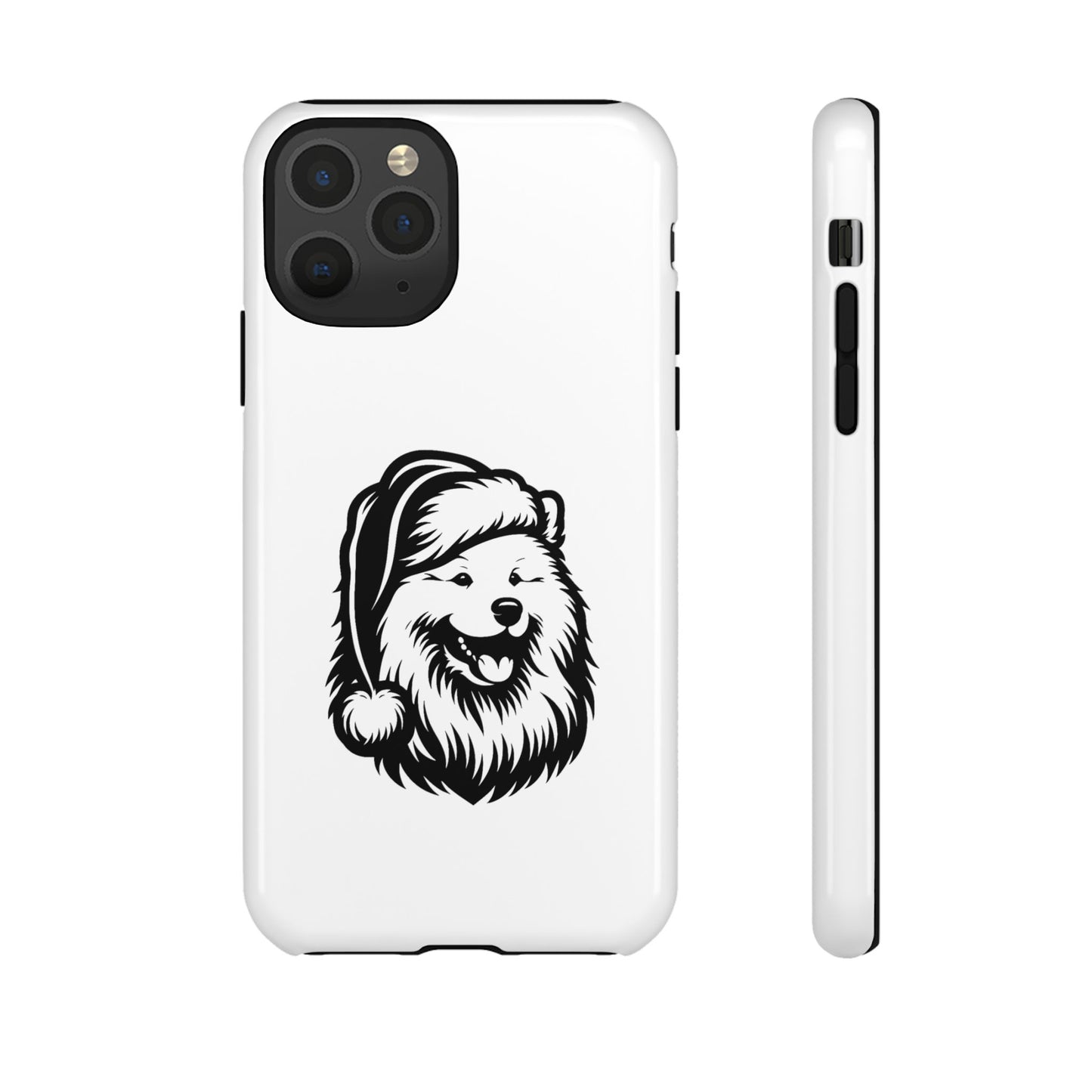 Santa Paws Samoyed iPhone Case
