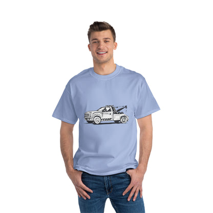 Wheel Lift Tow Truck Men's Short-Sleeve Crewneck Tee