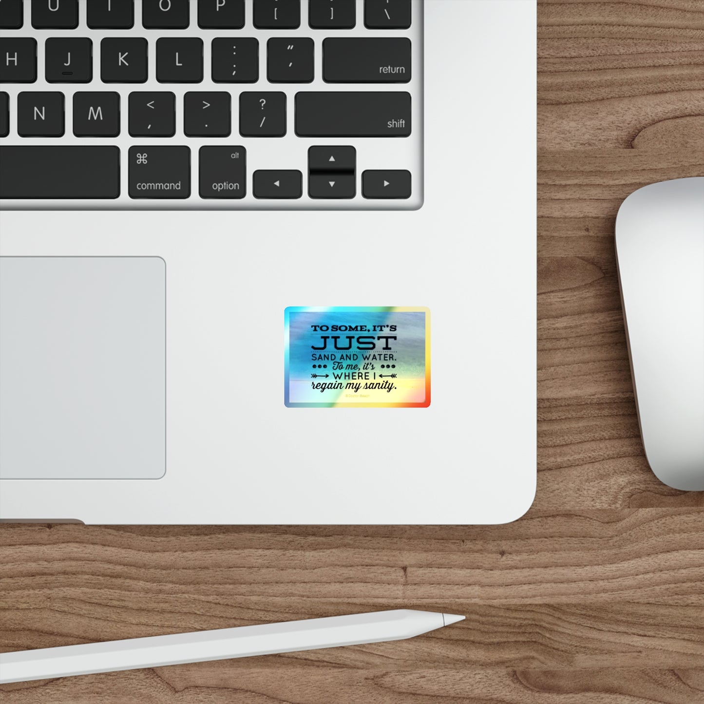 Dr. Beach Holographic Sticker