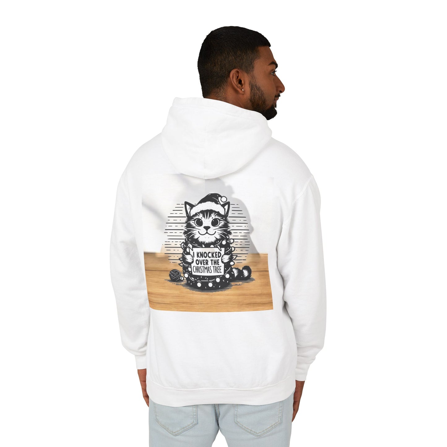 Naughty Cat Unisex Lightweight Hoodie