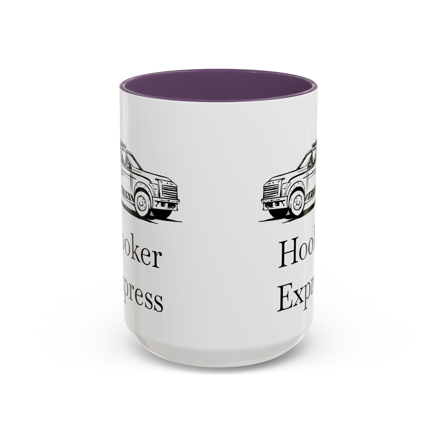 H**ker Express Wheel Lift Tow Truck 2-Tone Coffee Mug