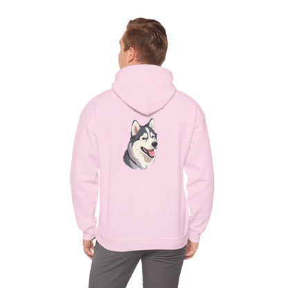 Malamute Head Unisex Hoodie
