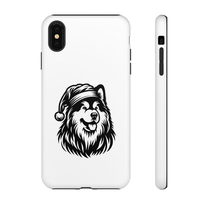 Santa Paws Malamute iPhone Case