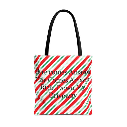 Here Comes Amazon Tote Bag