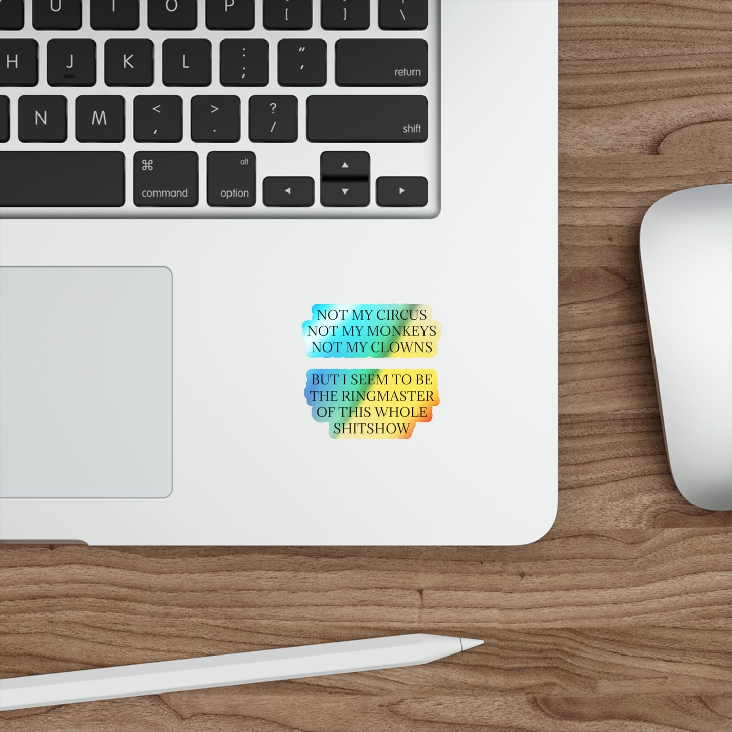 Ringmaster Holographic Sticker