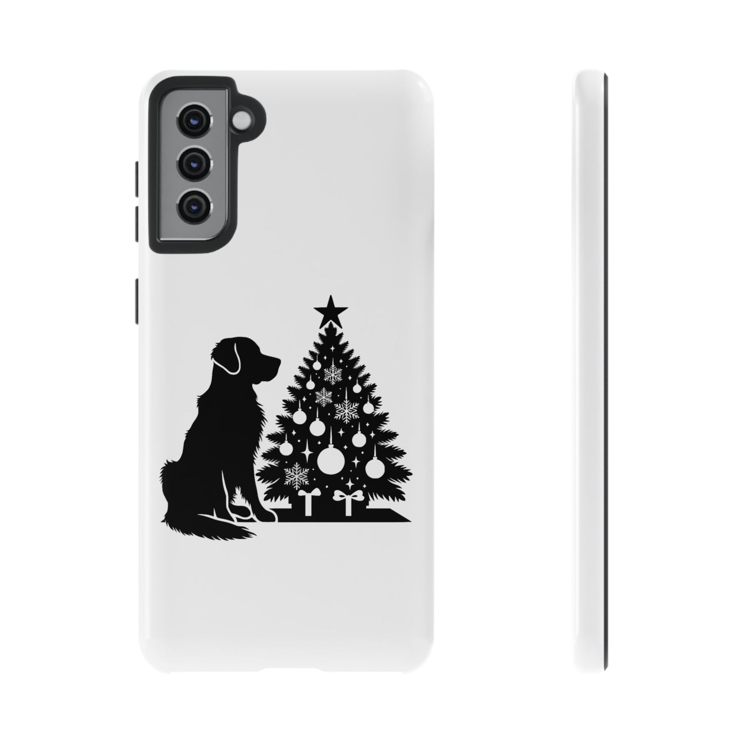 Golden Christmas Tree Samsung Case