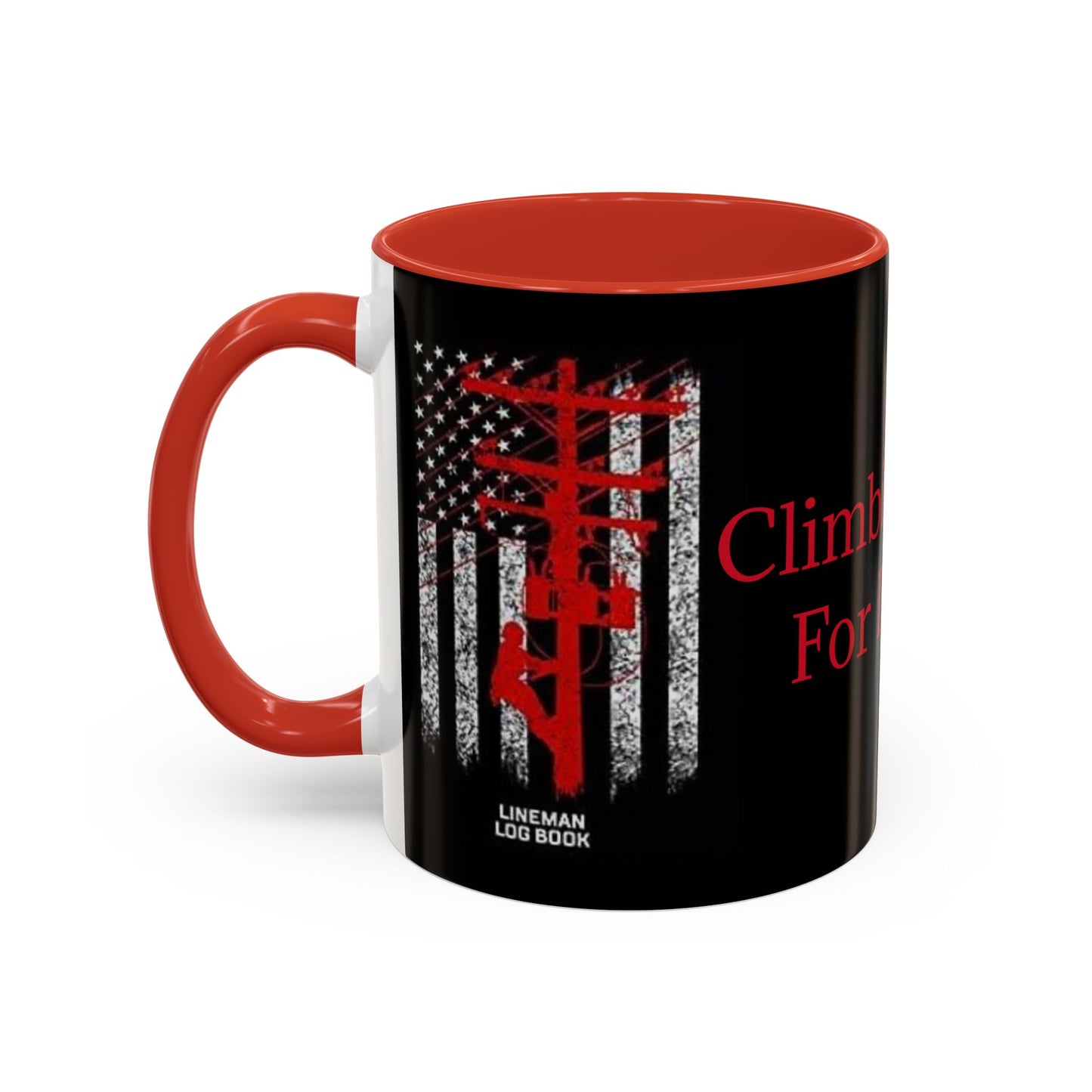 Climbing Poles 2-Tone Coffee Mug