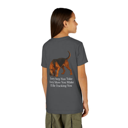 Tracking You Youth Unisex Short Sleeve Crewneck Tee