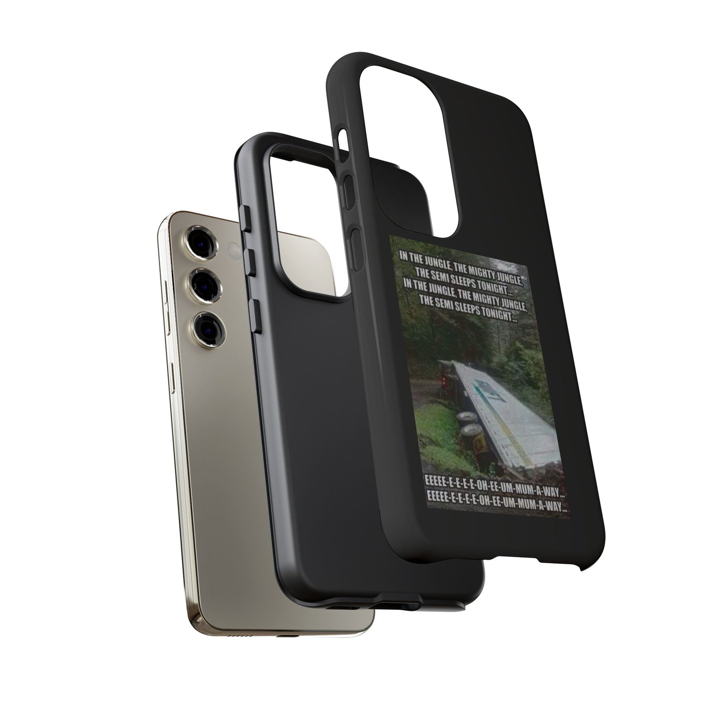 Semi Sleeps Samsung Case