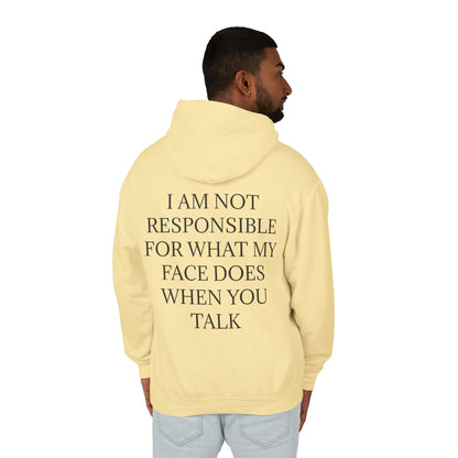 When You Talk Unisex Lightweight Hoodie