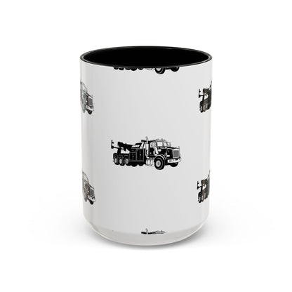 Heavy Tow Truck 2-Tone Coffee Mug