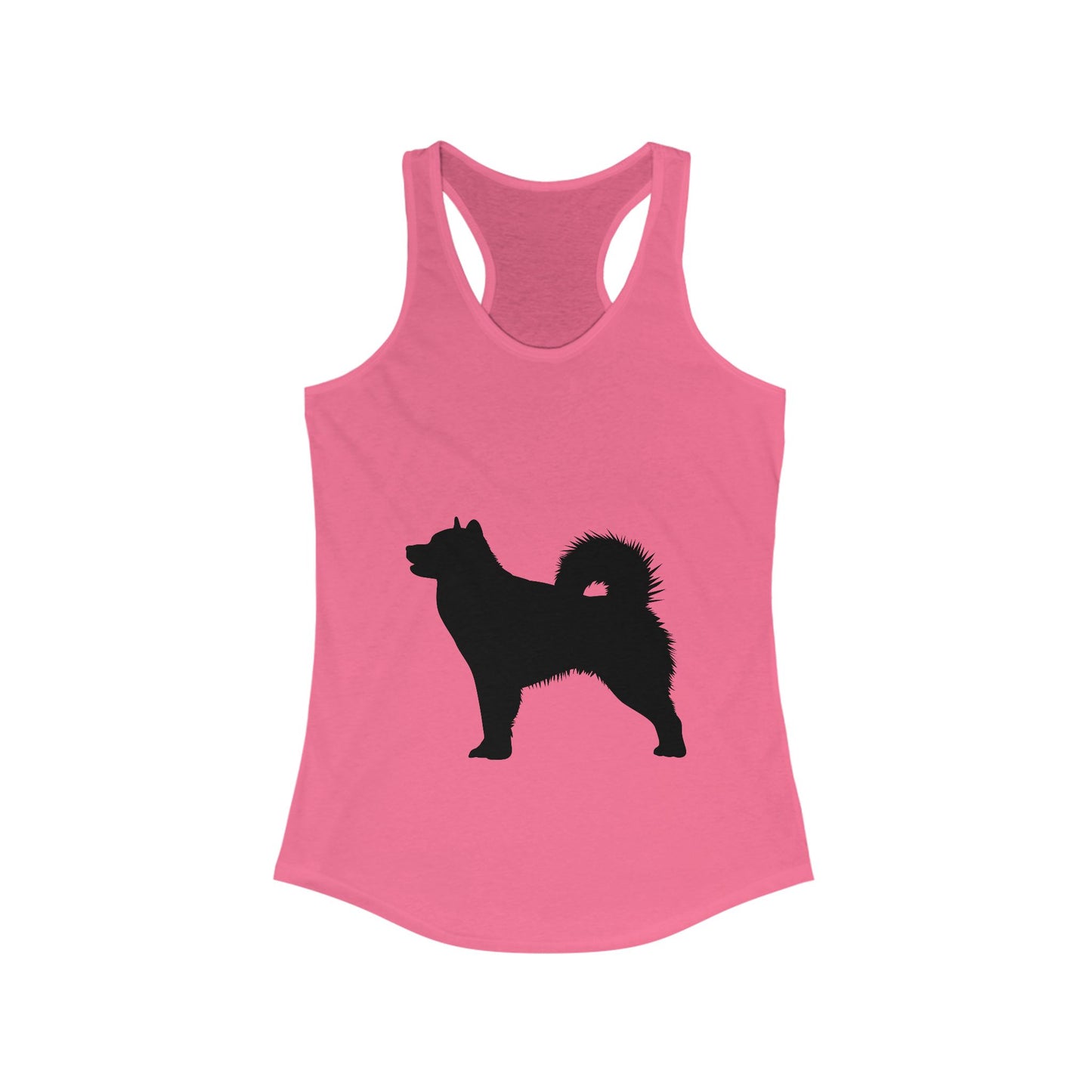 Malamute Silhouette Women's Racerback Tank