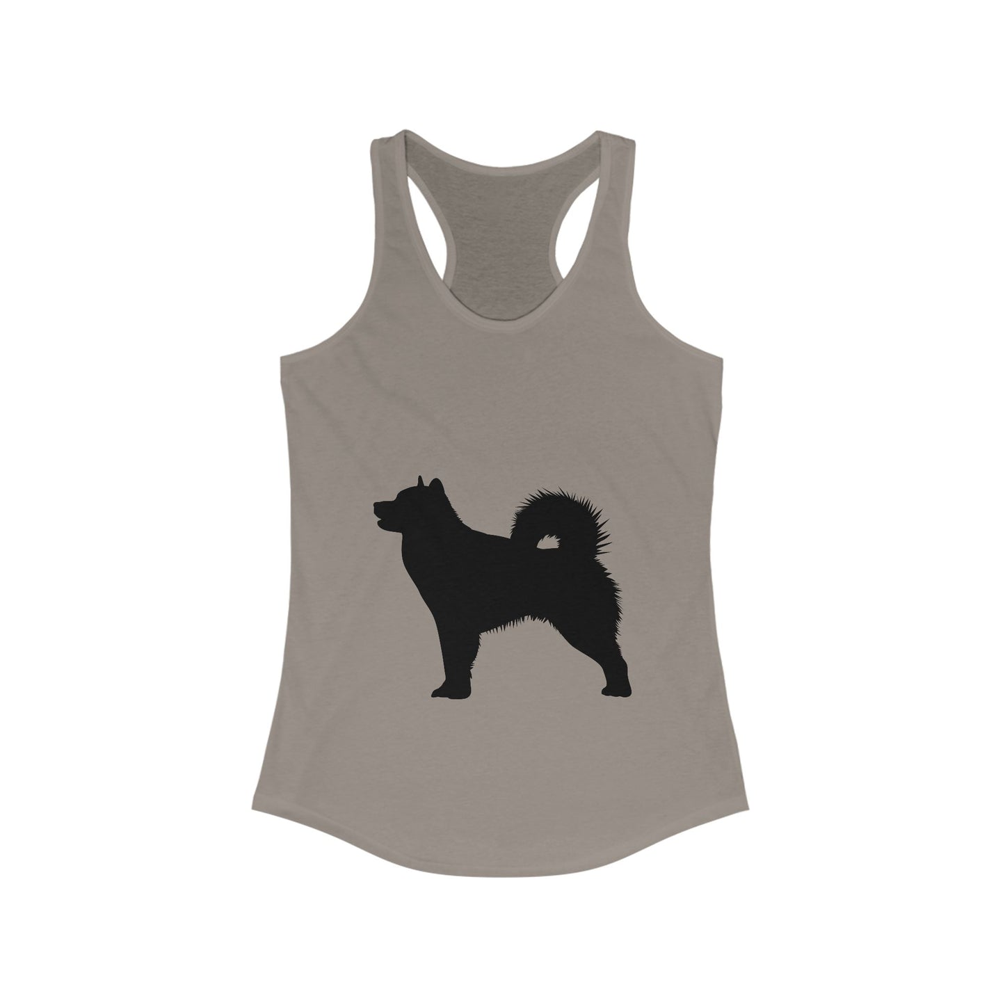 Malamute Silhouette Women's Racerback Tank