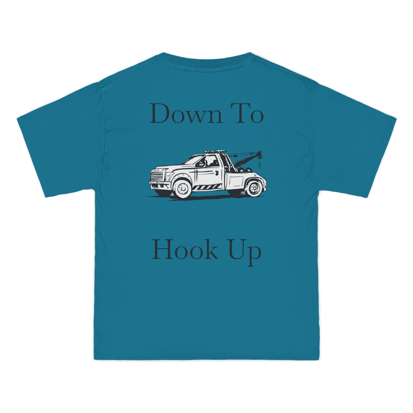 Down To Hook Up Men's Short-Sleeve Crewneck Tee