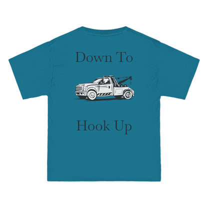 Down To Hook Up Men's Short-Sleeve Crewneck Tee
