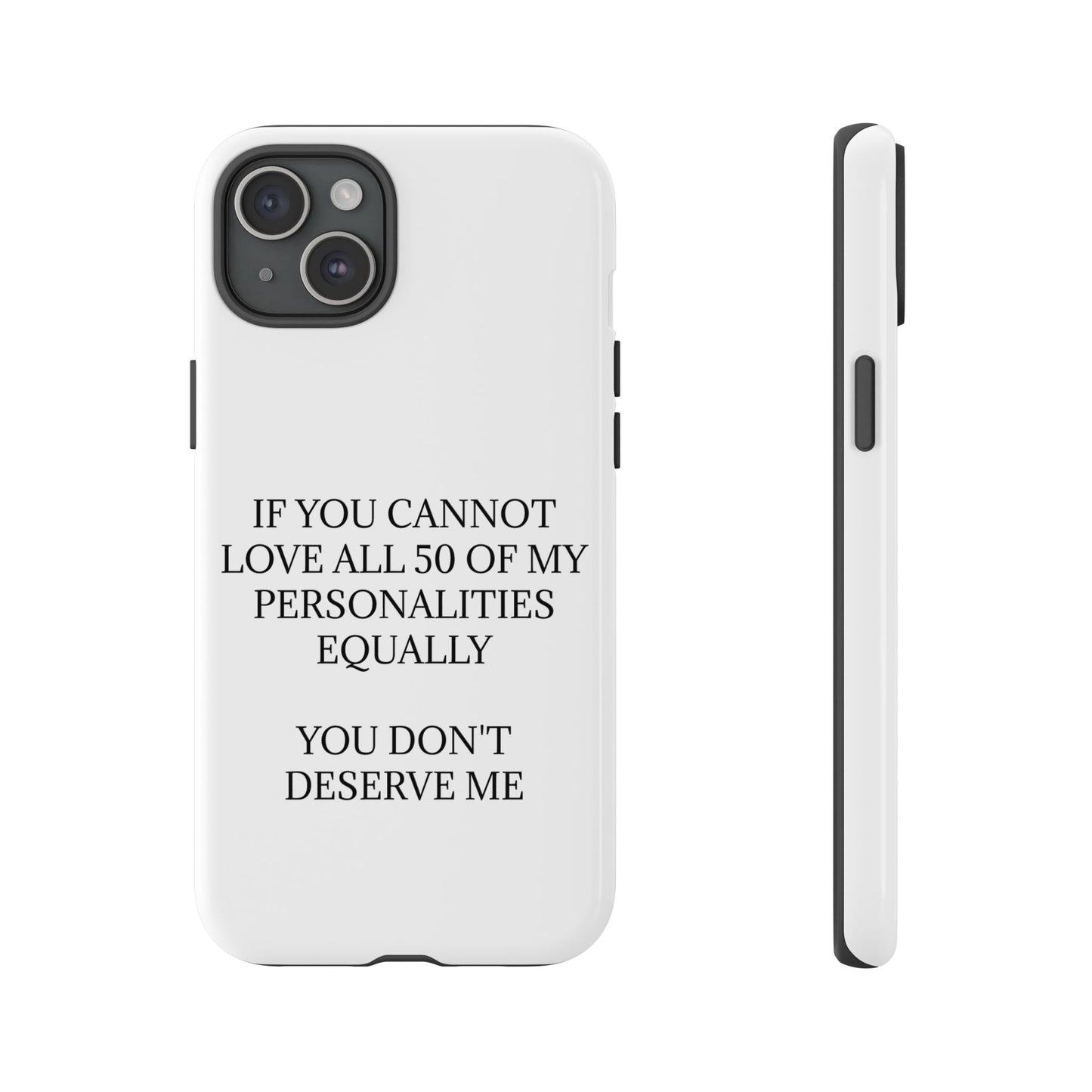 50 Personalities iPhone Case