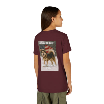 All-American Breed Youth Unisex Short Sleeve Crewneck Tee