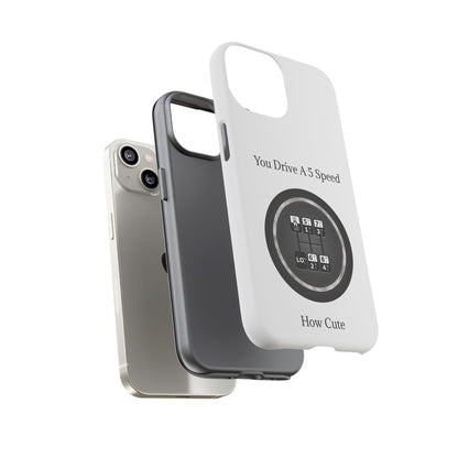 5 Speed How Cute iPhone Case