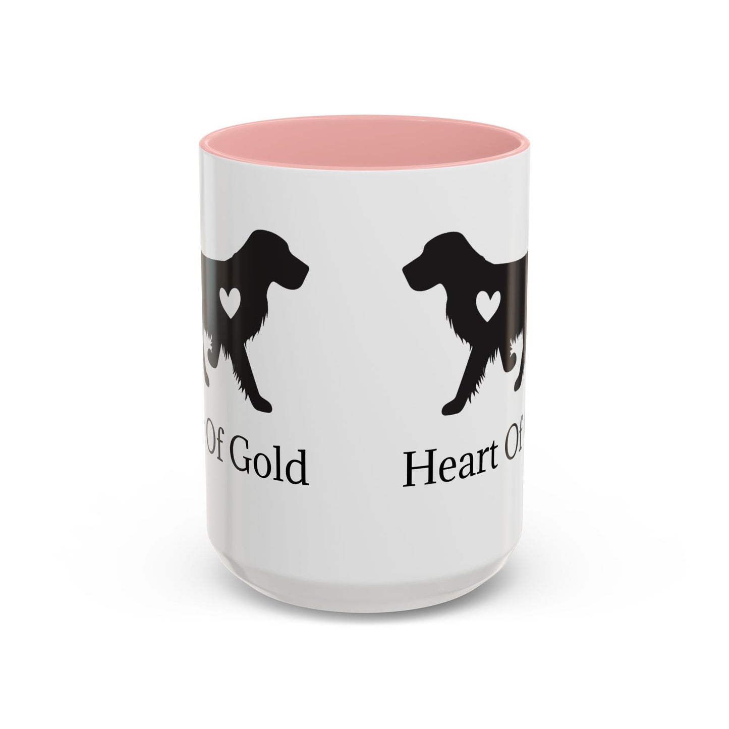 Heart Of Gold 2-Tone Coffee Mug
