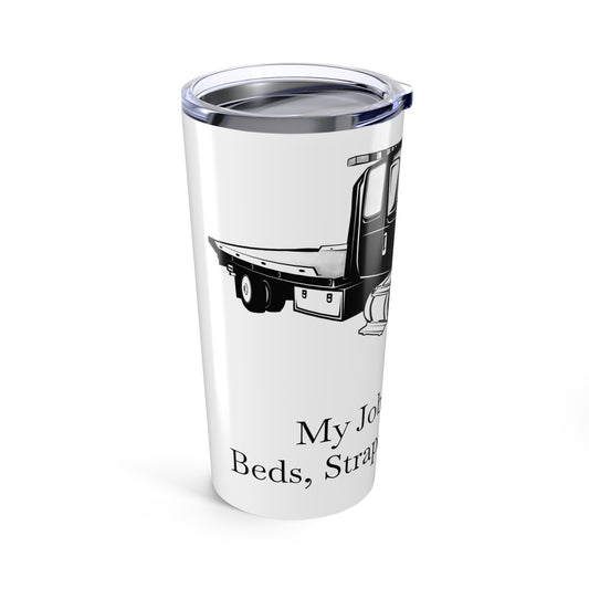 Beds, Straps, And Chains Tumbler