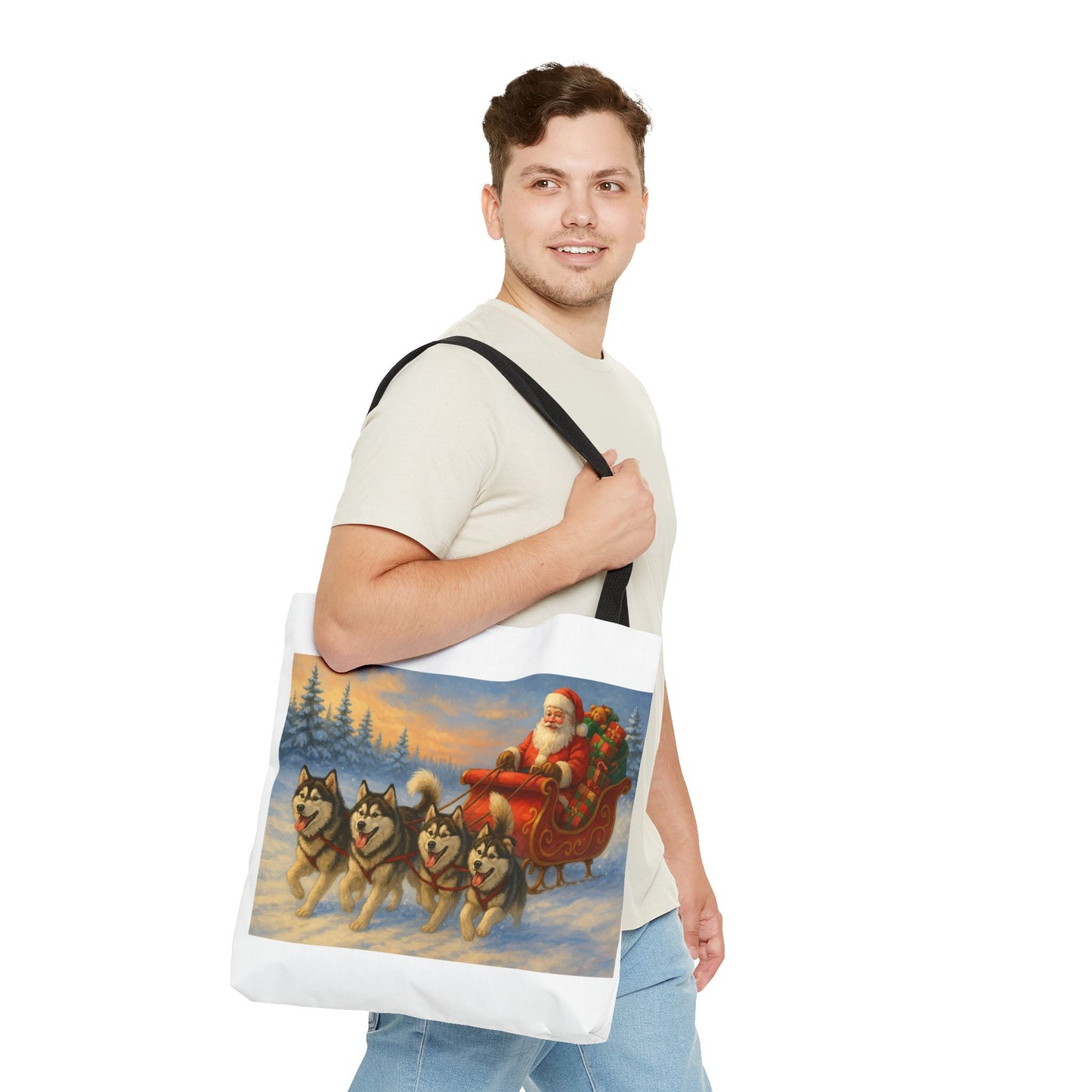 Dashing Through The Snow Tote Bag