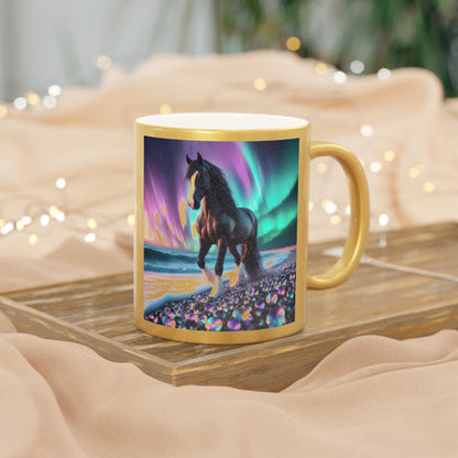 Midnight Magic Metallic Coffee Mug
