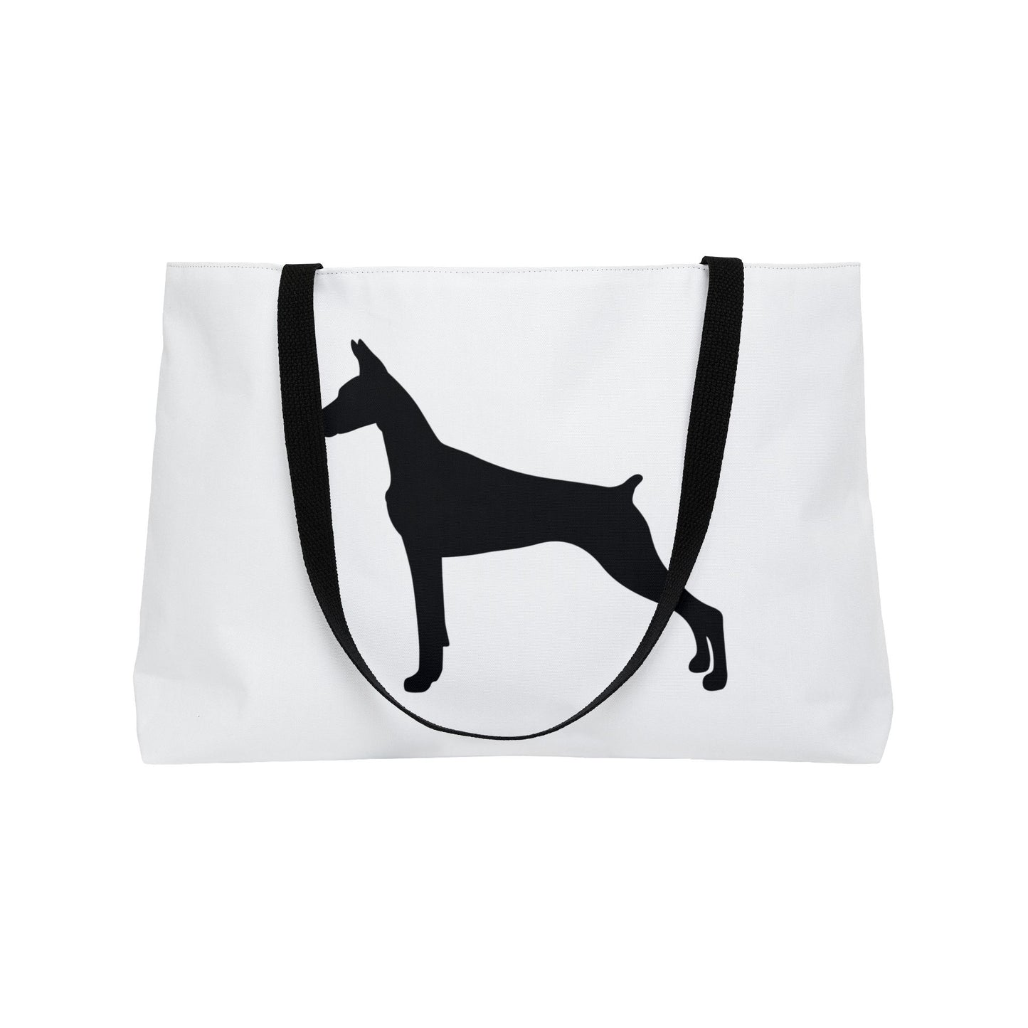 Doberman Silhouette Weekender Tote Bag