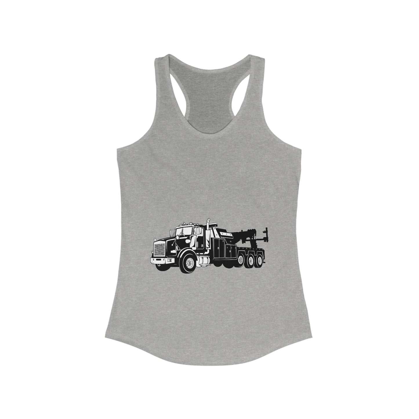 Heavy Tow Truck Women's Racerback Tank