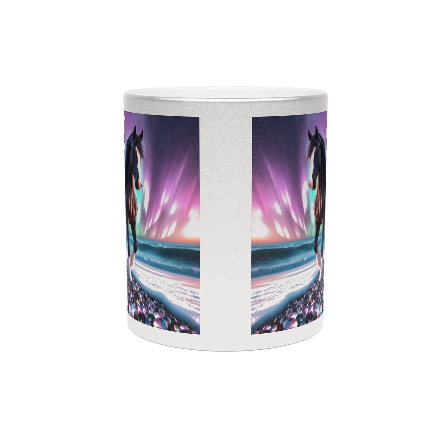 Midnight Magic Metallic Coffee Mug