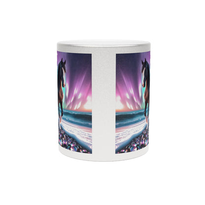 Midnight Magic Metallic Coffee Mug