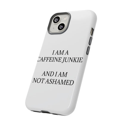 Caffeine Junkie iPhone Case