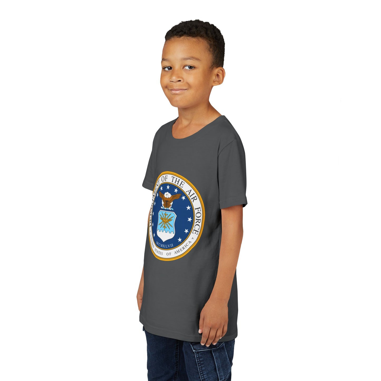 US Air Force Youth Unisex Short Sleeve Crewneck Tee