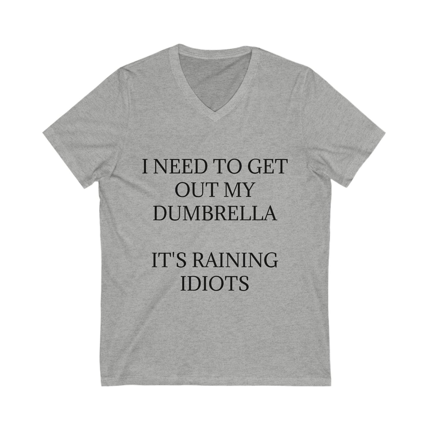 Dumbrella Unisex Short Sleeve V-Neck Tee