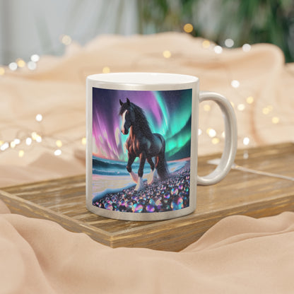 Midnight Magic Metallic Coffee Mug
