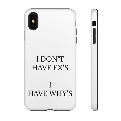 X's And Y's iPhone Case