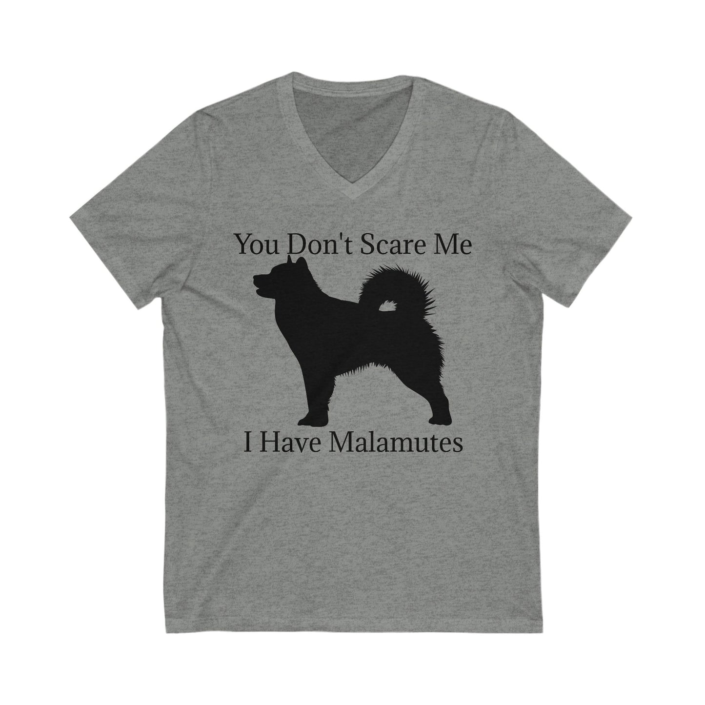 You Don't Scare Me Unisex Short Sleeve V-Neck Tee