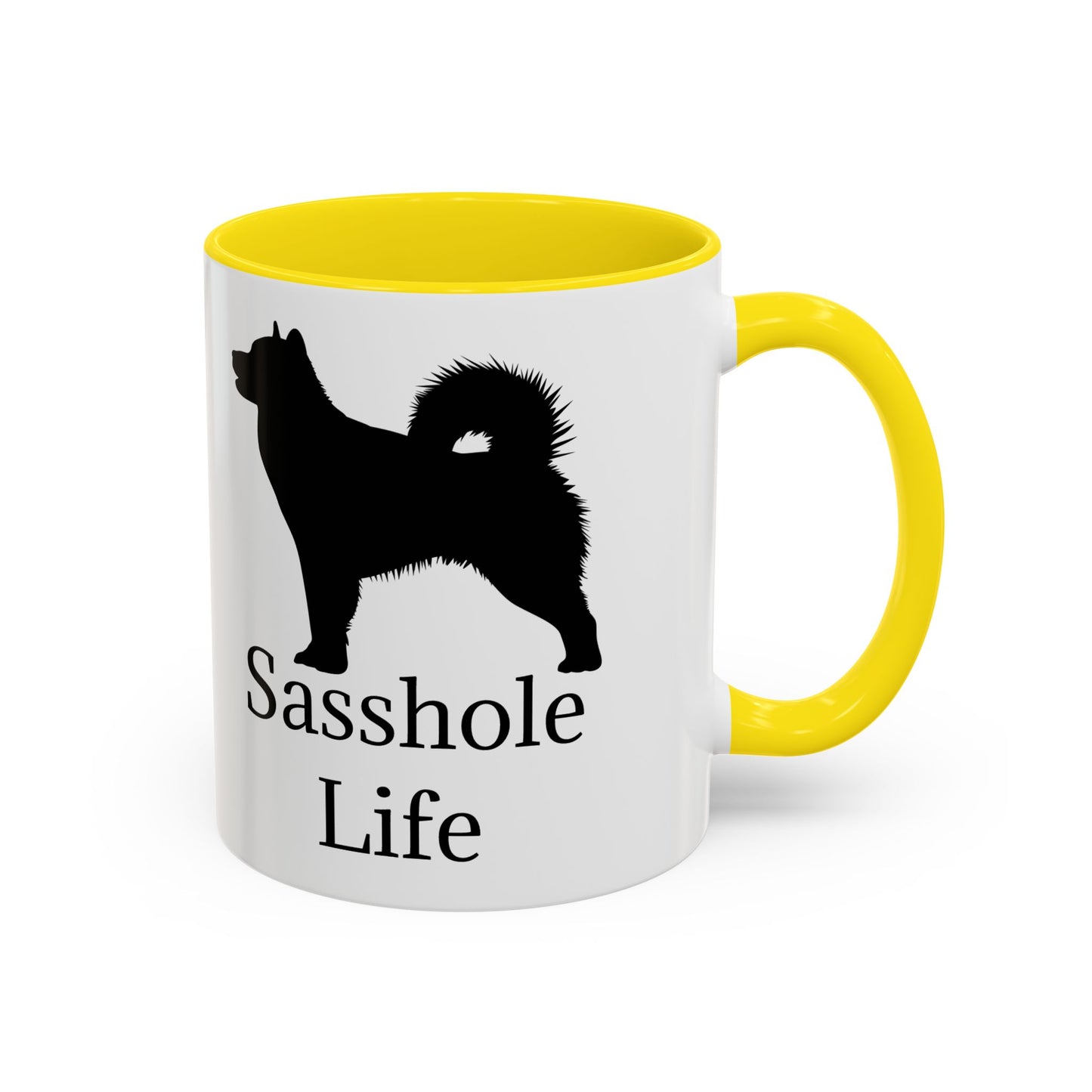 Sasshole Life 2-Tone Coffee Mug