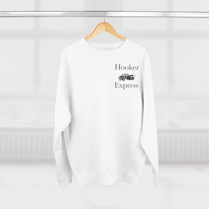 H**ker Express Heavy Tow Truck Unisex Crewneck Sweatshirt