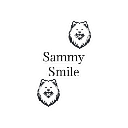 Sammy Smile Vinyl Decal