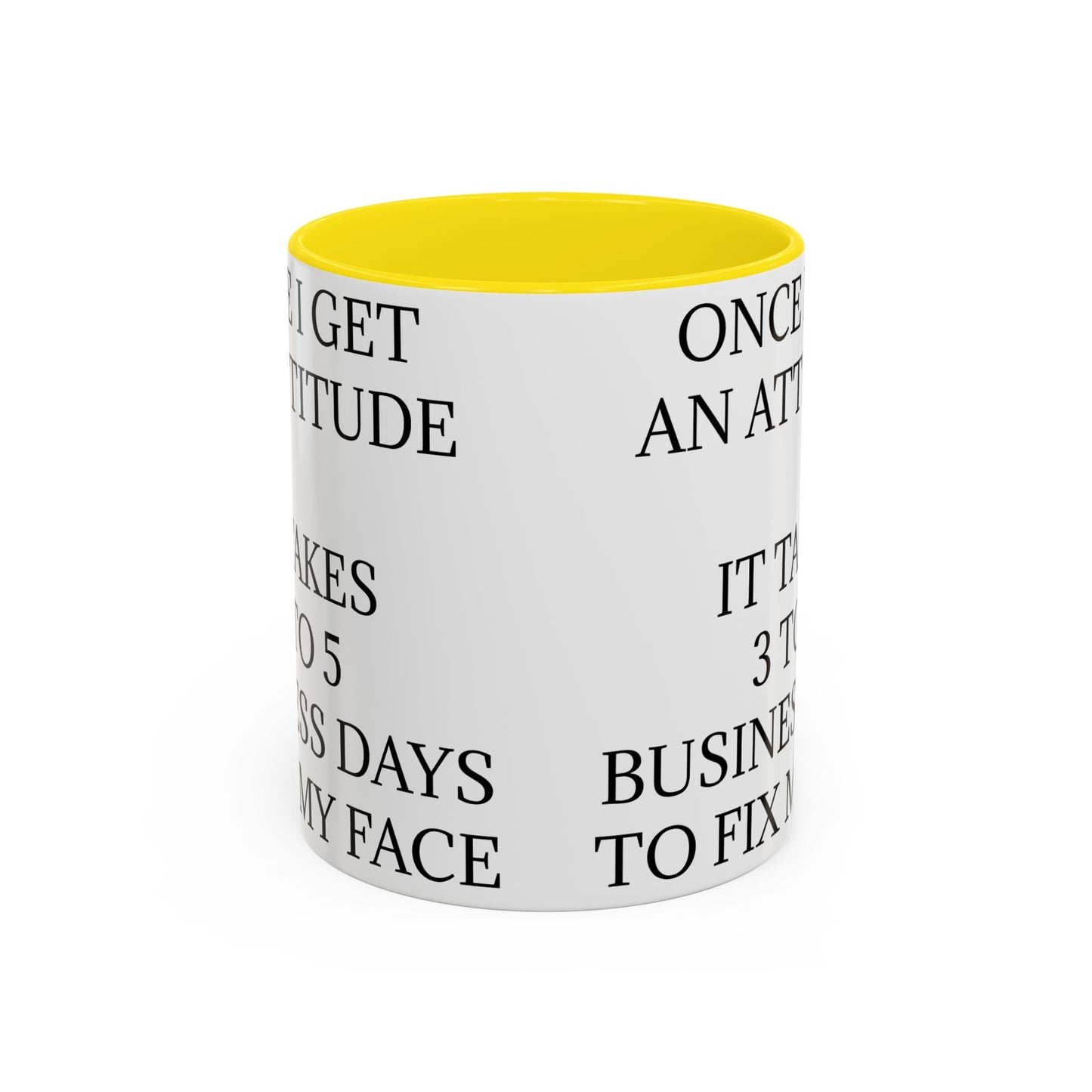 Fix My Face 2-Tone Coffee Mug