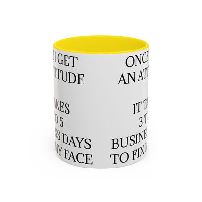 Fix My Face 2-Tone Coffee Mug