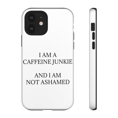 Caffeine Junkie iPhone Case