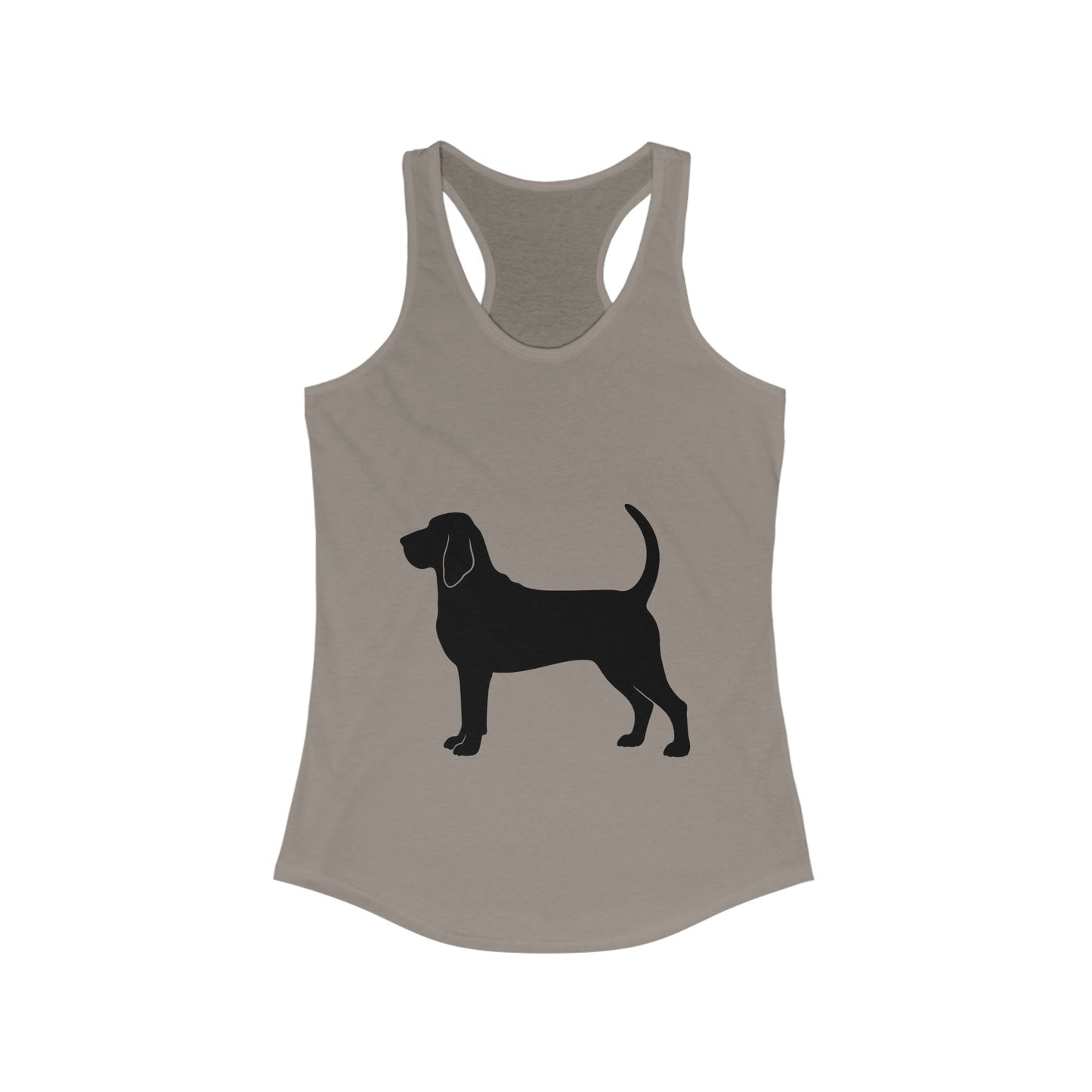 Bloodhound Silhouette Women's Racerback Tank