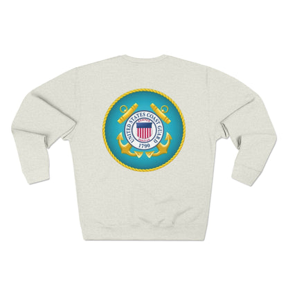 US Coast Guard Unisex Crewneck Sweatshirt